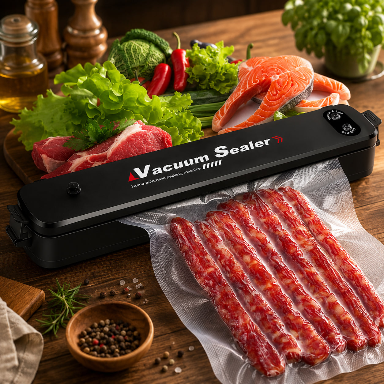 Вакуумний пакувальник Vacuum Sealer
